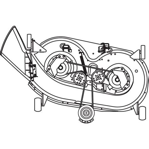 Craftsman Lt2000 46 Deck Belt Diagram