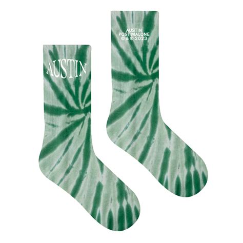 Austin Tie Dye Socks – Post Malone | Official Shop