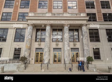 Alaska juneau state capitol building hi-res stock photography and images - Alamy