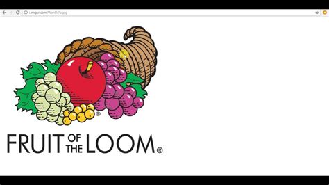 Fruit Of The Loom Logo Over The Years | Meetmeamikes