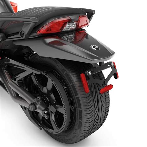 Can-am Spyder F3, F3-s Carbon Black Chopped Rear Fender Kit W/led#219400597 - New for sale in ...