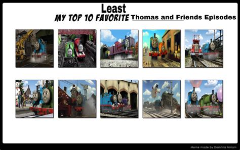 Top 10 Worst Thomas and Friends Episodes by GeoNonnyJenny on DeviantArt