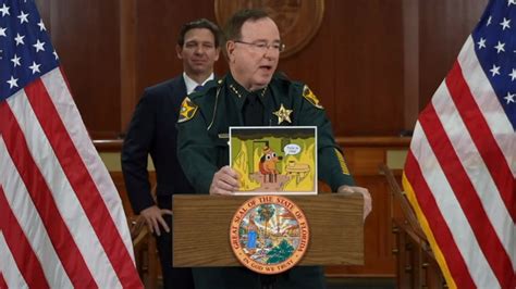 Florida Sheriff Grady Judd Uses 'This Is Fine' Meme At Official Press ...