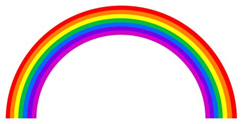 Rainbow Arc Vector - Free Clip Art