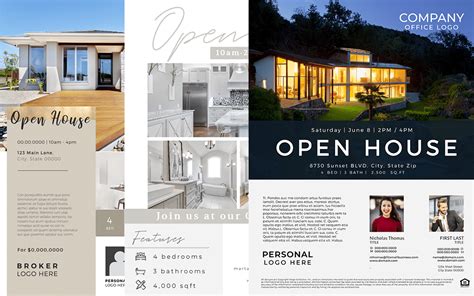 13 Open House Flyer Templates That Get Leads (Free & Paid Examples)