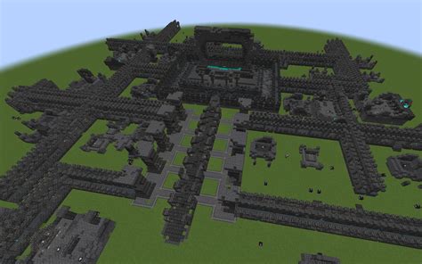 Redditor shares overhead shot of the Ancient City in Minecraft 1.19