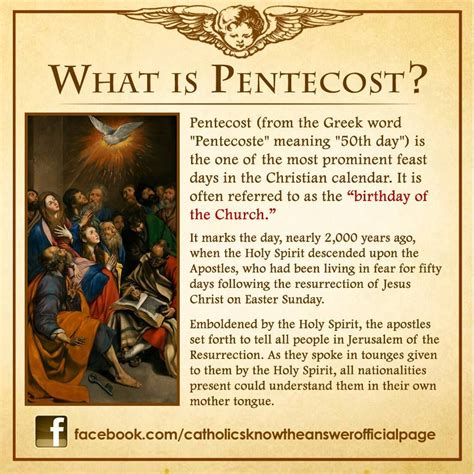 19 MAY 2013 - PENTACOST SUNDAY Catholic Religious Education, Catholic Theology, Catholic ...