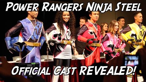 Power Rangers Ninja Steel Cast Names