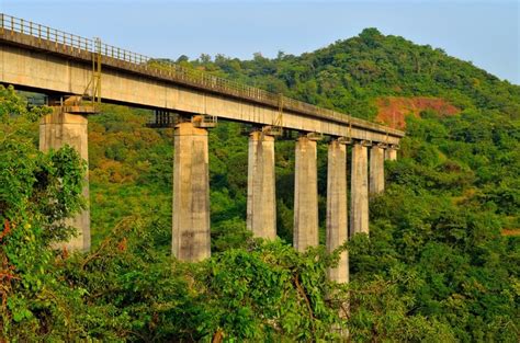 Railway Bridge, construct by Konkan Railway a divison of Indian Railway | Bridge, Railway ...