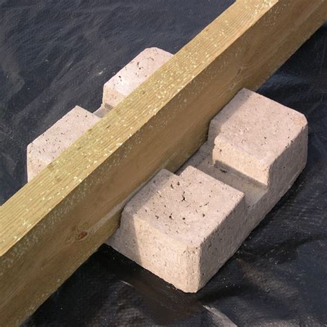 Plot en beton pour terrasse bois - Guide de la terrasse