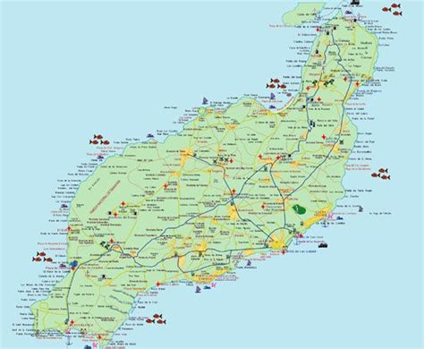 Large Lanzarote Maps for Free Download | High-Resolution and Detailed Maps of Lanzarote ...