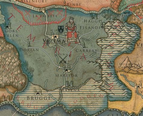 The Witcher Map, Explained | Netflix Series' The Continent Mapped