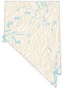 Map of Nevada - Cities and Roads - GIS Geography