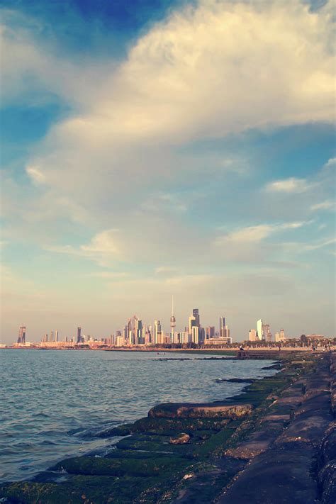 Kuwait City Skyline And Water Photograph by Cultura Rf/shahbaz Hussain ...