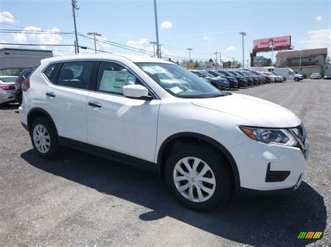 2018 Glacier White Nissan Rogue S AWD #127057717 | GTCarLot.com - Car Color Galleries