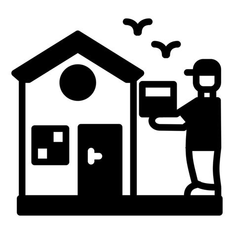 Home Delivery Icon in vector. illustration 34051928 Vector Art at Vecteezy