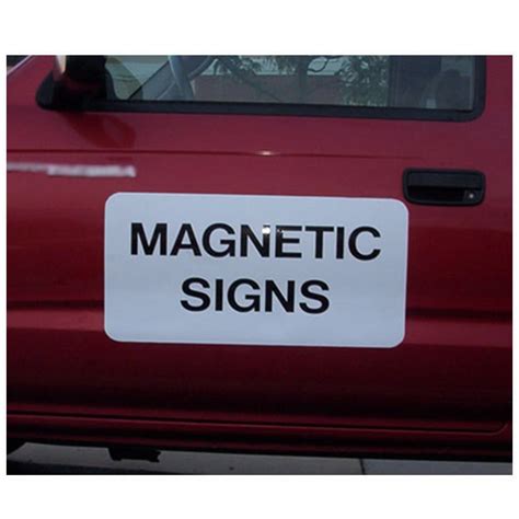 Vehicle Advertising Magnetic Signs - Magnets By HSMAG