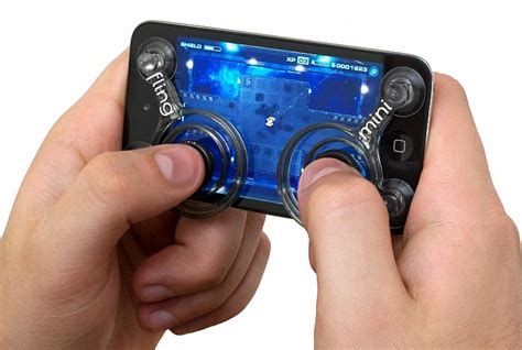 Fling Mini Game Controller Kit for iPhone, iPod Touch and Android Smart ...