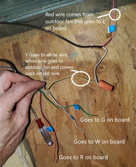 Thermostat wiring for Y wire - Home - Wyze Forum