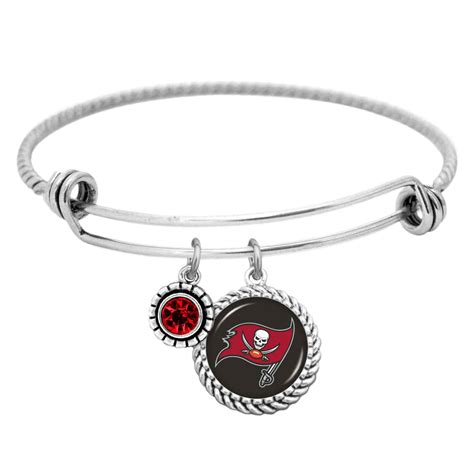 Tampa Bay Buccaneers Twist Bracelet#N#– Mint & Lily