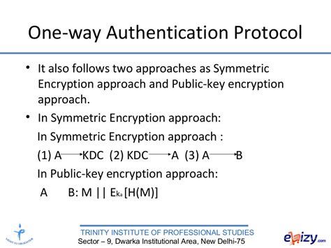 Authentication Protocols