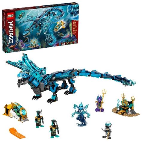 Lego Ninjago Water Dragon Toy Ninja Building Set 71754 : Target