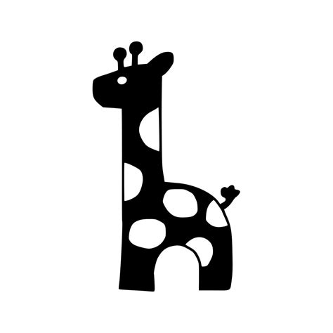 Cute Giraffe Wall Decal Babies Nursery Decal Mac Book Decal | Etsy | Baby nursery decals ...