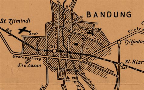 Poestaha Depok: Sejarah Bandung (27): Peta Bandung Tempo Doeloe; Dari Jalan Setapak Hingga ...