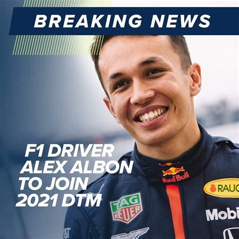 Good News: Alex Albon joined DTM for 2021 Season : r/AlexAlbon