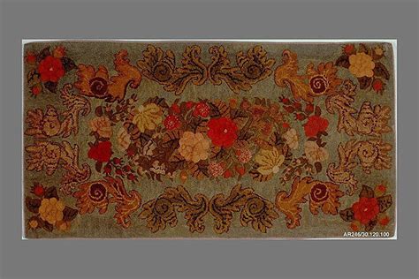 Probably Edward Sands Frost | Hooked Rug | American | The Metropolitan Museum of Art