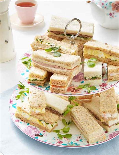 Classic Sandwiches- Afternoon Tea Sandwiches Ideas for Vintage High Tea