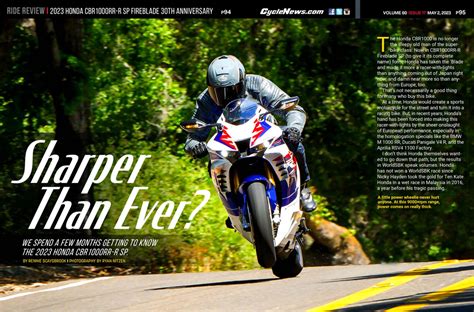 2023 Honda CBR1000RR-R SP Fireblade 30th Anniversary Review - Cycle News