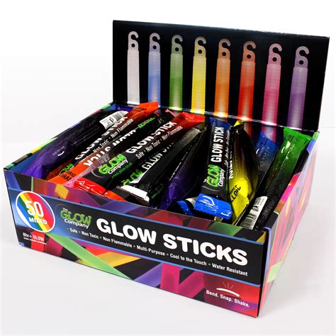 6" Glow Sticks - Glo Sticks - Glowsticks.co.uk