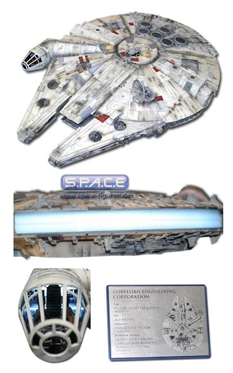 Millennium Falcon Signature Edition Studio Scale (E5 - TESB) - S.P.A.C.E - space-figuren.de