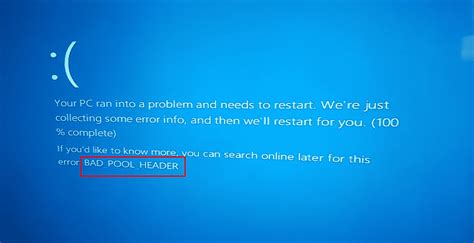 Fix: Bad Pool Header BSOD Error (Stop Code) in Windows 10