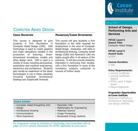 Cavan Institute Prospectus 2012 2013 by Cavan Institute - Issuu