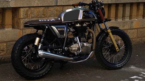 This Modified Royal Enfield Continental GT Is a True Brute