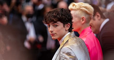 Timothée Chalamet And His Tiny Mustache Take A Bath In New ‘French ...