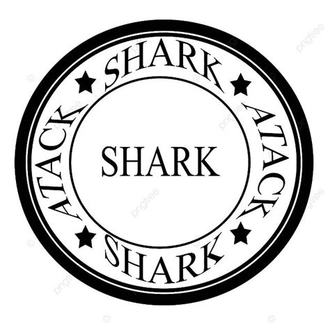 Shark Attack Sign Concept Shark Vector, Sign, Concept, Shark PNG and Vector with Transparent ...