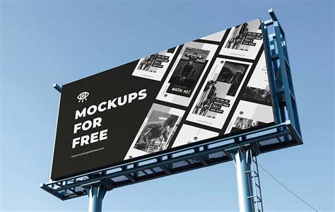 Free Standard Billboard Mockup | Mockuptree