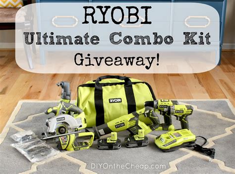 RYOBI Ultimate Combo Kit Giveaway! - Erin Spain