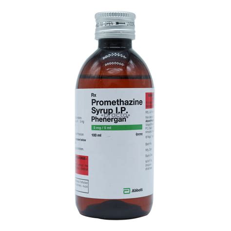 Phenergan 5 MG Syrup - Uses, Dosage, Side Effects, Price, Composition ...