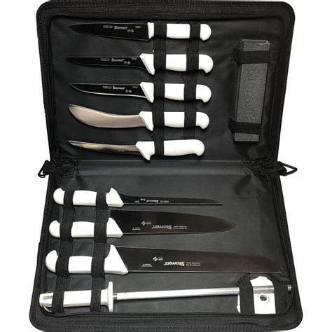 BKW11 Professional Butchers Knife Set 11 Piece - Machineryhouse