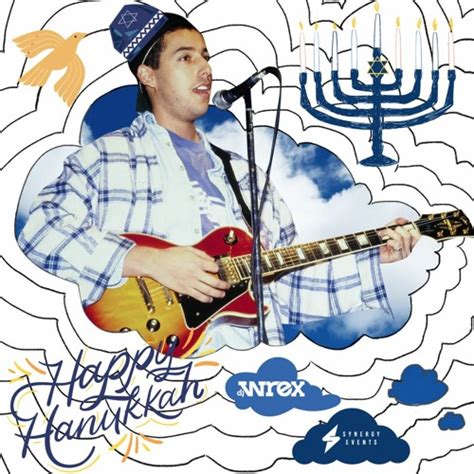 Adam Sandler Songs Hanukkah 2022 Clipart