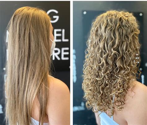 Straight Hair Perm Before And After - Home Design Ideas