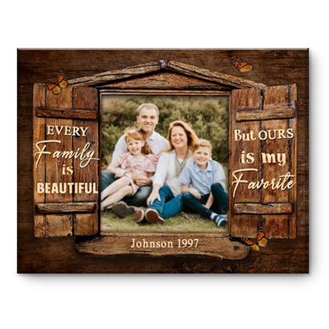 Personalized Family Canvas, Family Photo Canvas, Custom Family Gifts - Stunning Gift Store ...