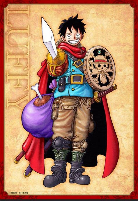 TIL Eiichiro Oda , the writer of One Piece is a fan of Dragon Quest. He made this design for ...