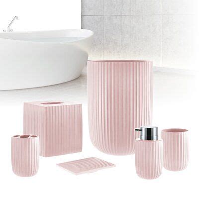 Blush Pink Bathroom Accessories – BESTHOMISH