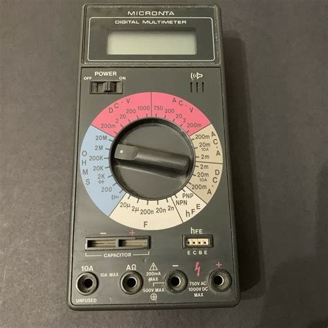 Micronta LCD Multimeter Model 22-194 Transistor HFE Free Shipping | eBay