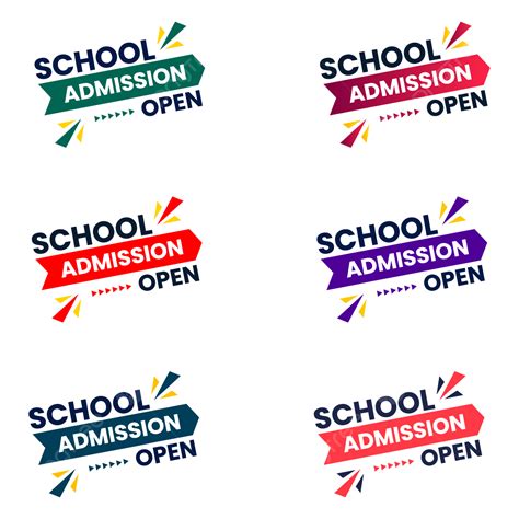 School Admission Open Text Promotional Banner Transpa - vrogue.co